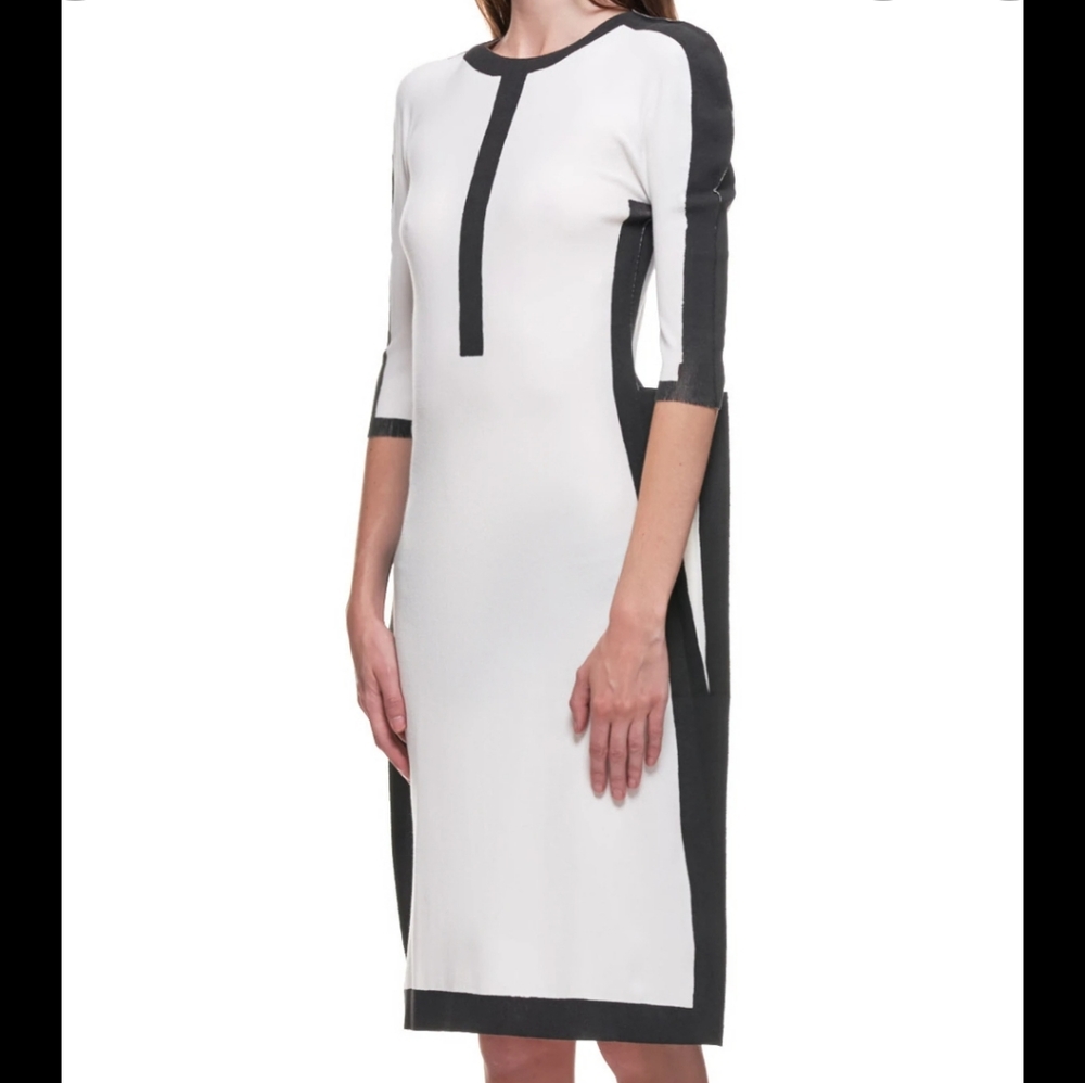 ISSEY MIYAKE Color Block Dress - Picture 9 of 15